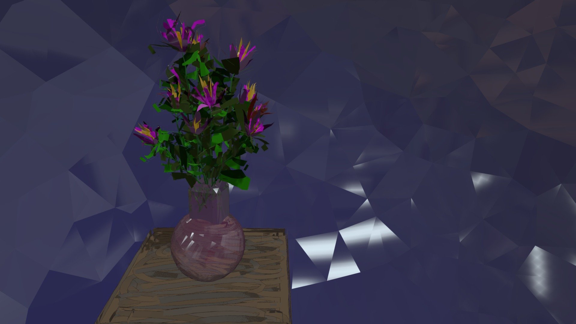 BubbleTableVaseFlowers