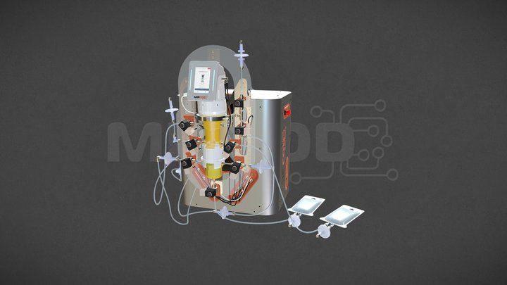 Automated Ultrafiltration and Concentration 3D Model
