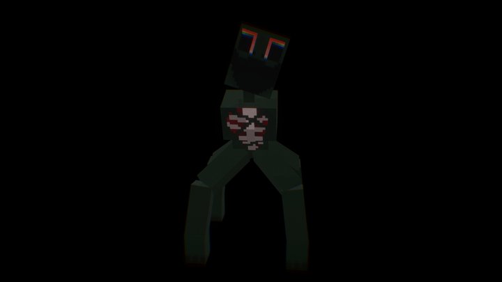 Pillar Chase  : Creeper Demon Lord 3D Model
