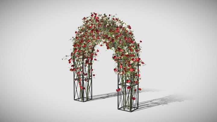Rose Arch 3D Model