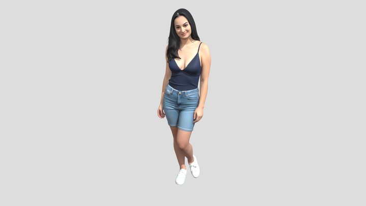 Casual Summer Look – Modello 3D gratuito STL