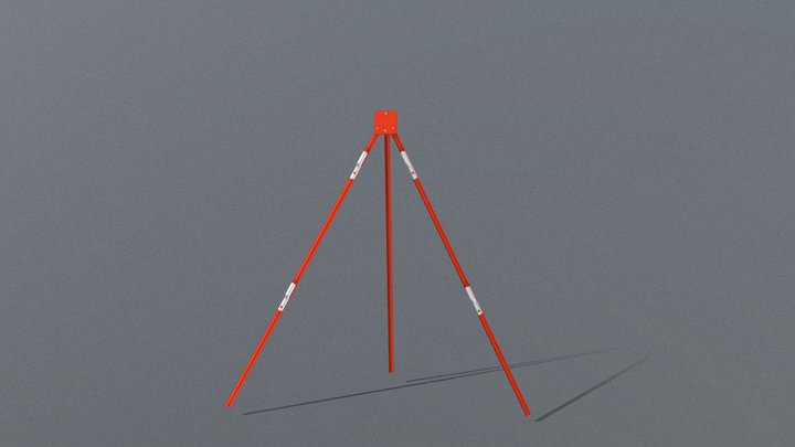 tripod main 3D Model