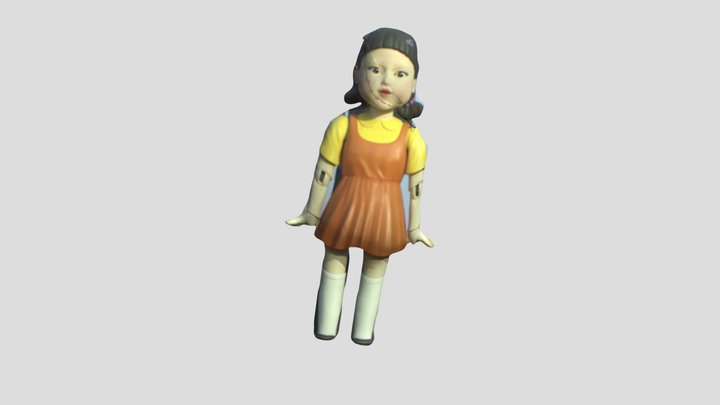 《魷魚遊戲》 3D Model