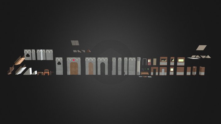 Modular Kit - Level Creation Assignment 3 3D Model