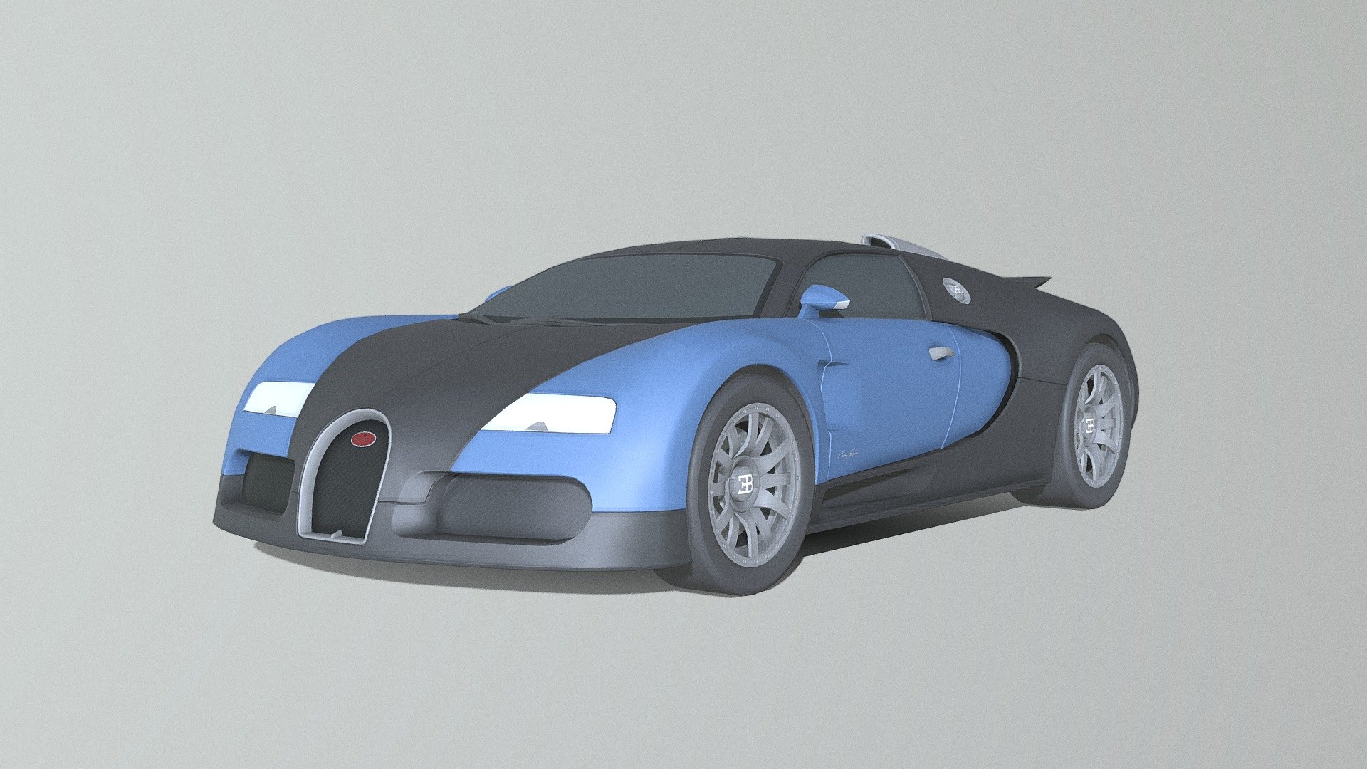 Bugatti Veyron - Download Free 3D model by BadKarma™ (@890244234 ...