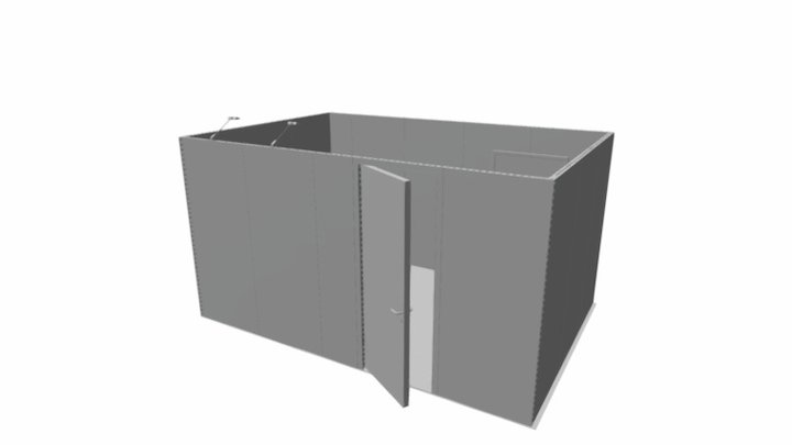 10 x 20 Conference Room 1_Display 3D Model