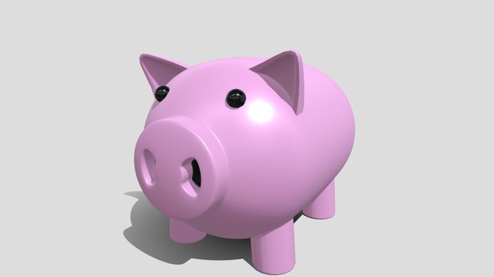 Piggy-bank 3D models Sketchfab