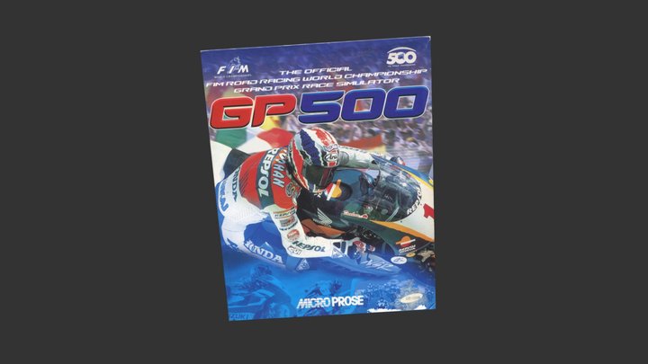 GP 500 (1999) Doohan Cover 3D Model