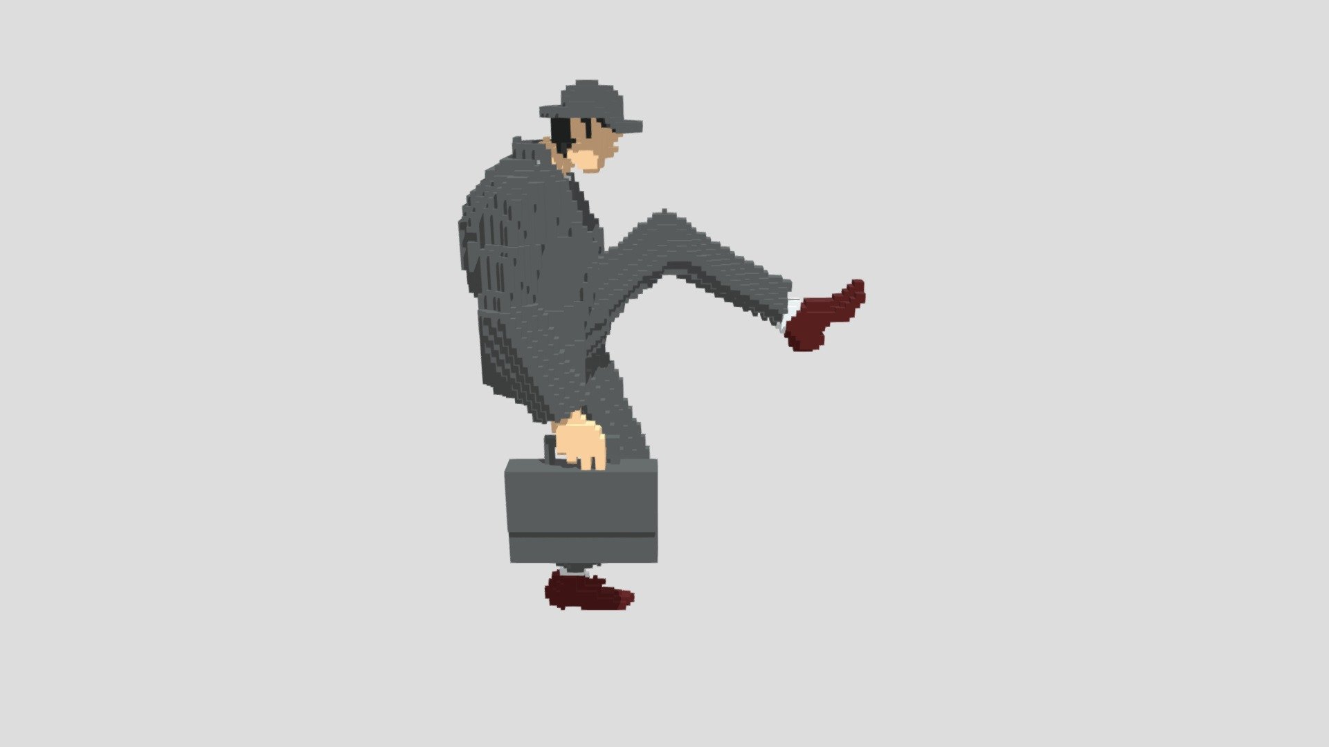 Silly Walk - Download Free 3D model by higan69 [1ee2616] - Sketchfab