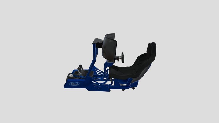 Ford Racing Simulator 3D Model