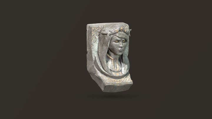 NAND1360 - TP3 - Mascaron - Jennyfer Bouhard 3D Model