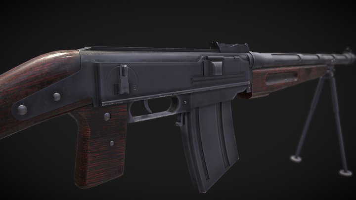 SIG KE-7 3D Model