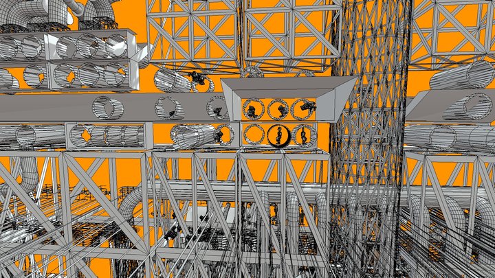 DEATH STATION 3D Model