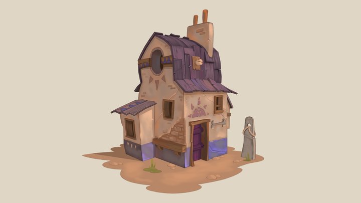 Wéreb House 3D Model