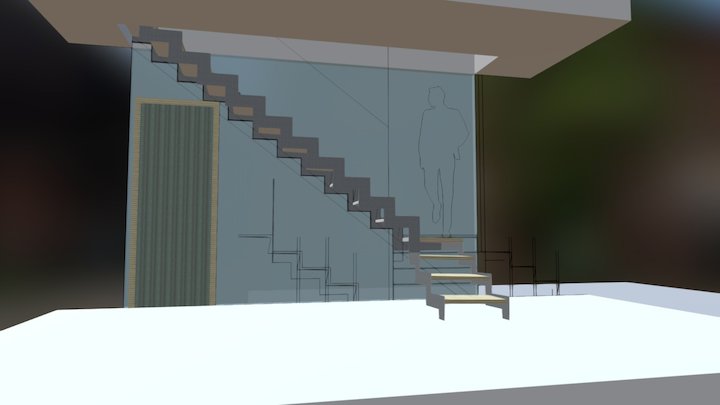Escalera1 Collada 3D Model