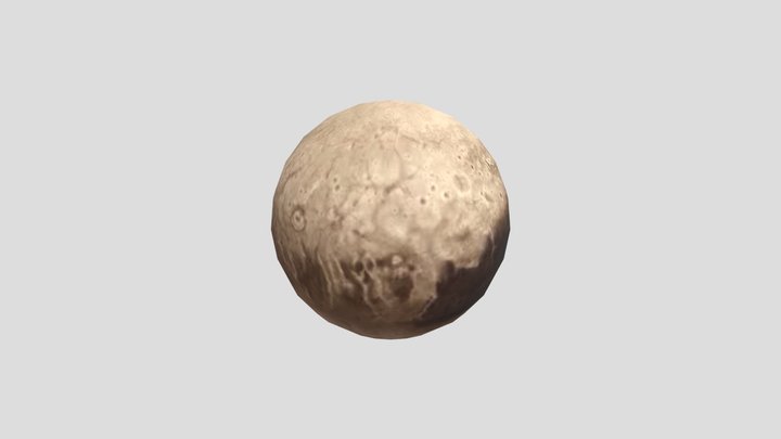 Pluto 3D Model