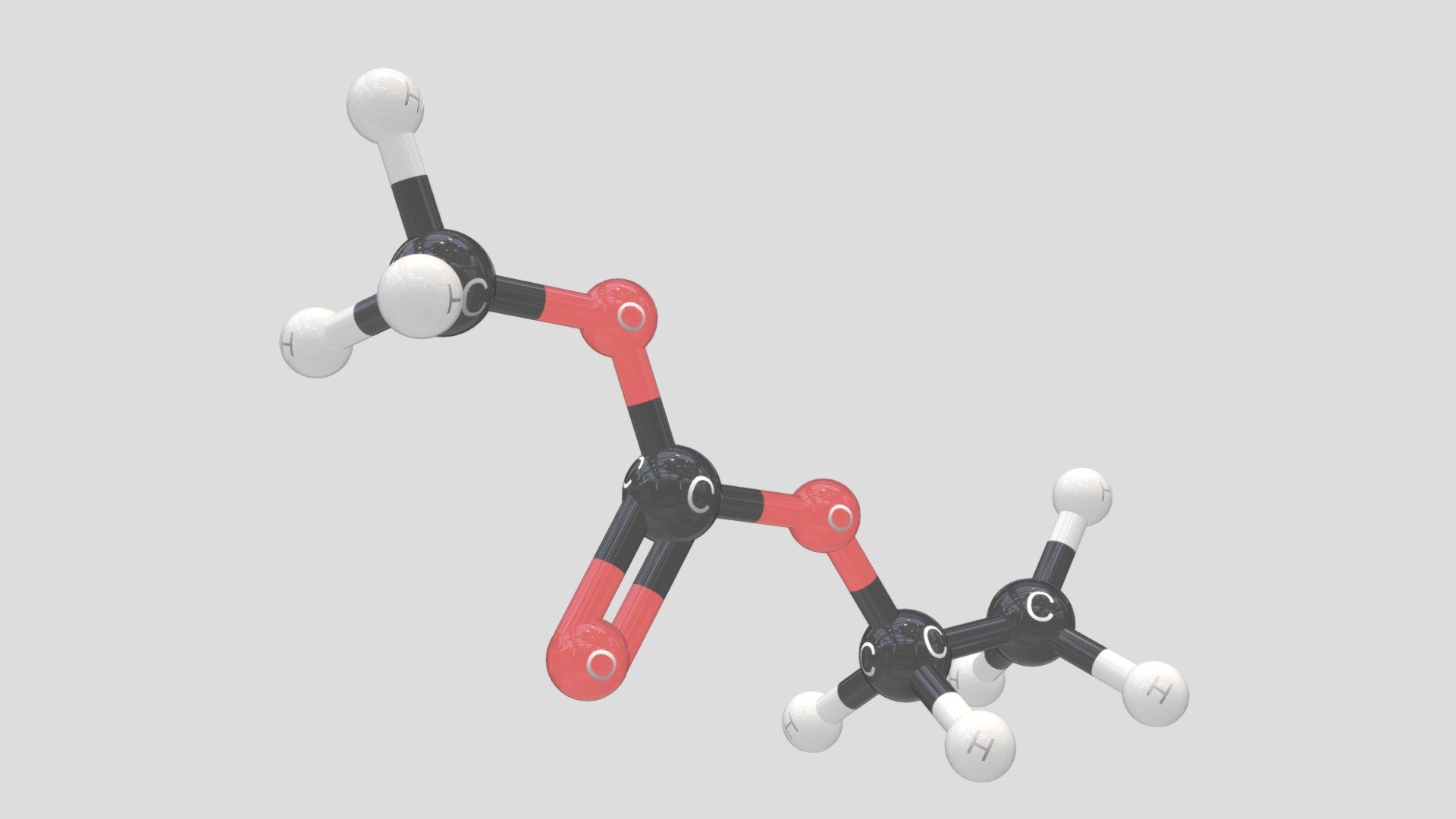43 Ethyl methyl carbonate - 3D model by illunex [1ee6c9e] - Sketchfab