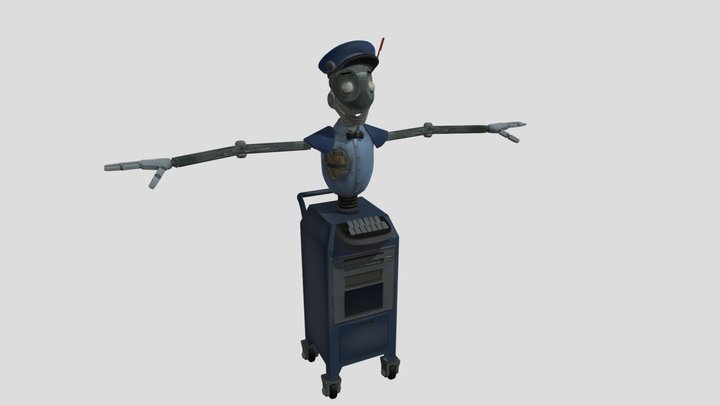 Digi-Typer [FNaF: Secret Of The Mimic] 3D Model