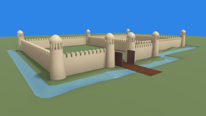 Ancient City 3D Model
