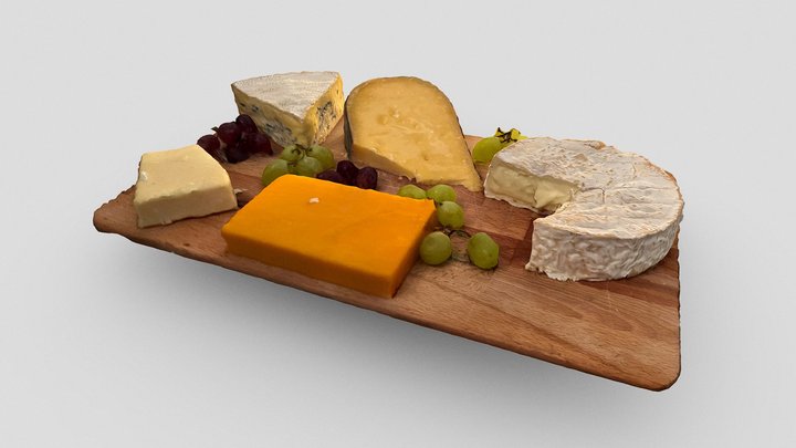 Cheese board – Free 3D Model STL