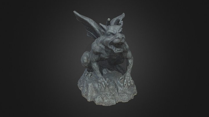 Gargoyle_ Final 3D Model