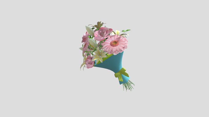 Bouquet - 5 3D Model