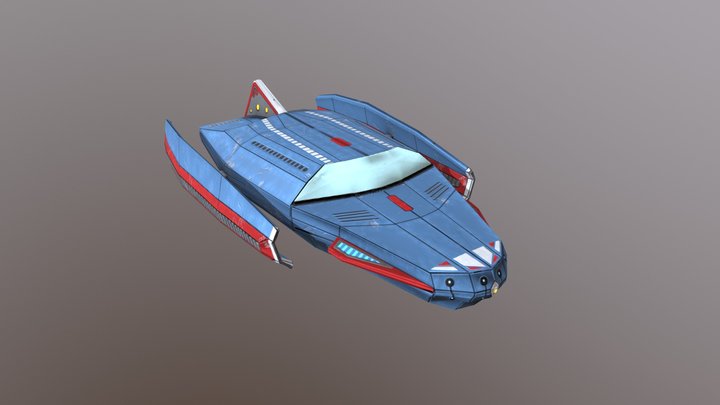 SPACE ship 3D Model