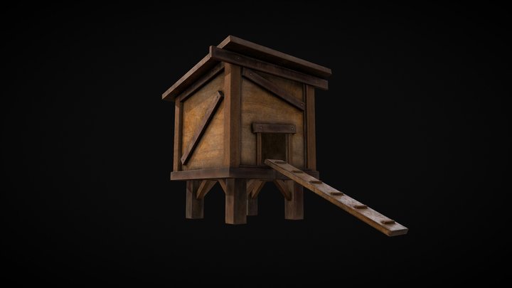Hen House – Modello 3D gratuito STL