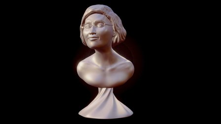 Reena Statue 3D Model