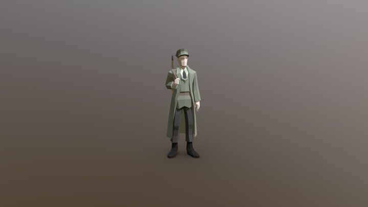 Low-Poly Wise Man (Sucker Punch)
