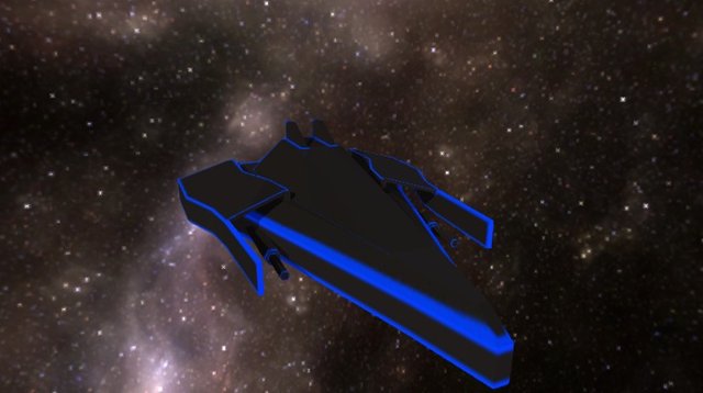 Hero Ship 3D Model
