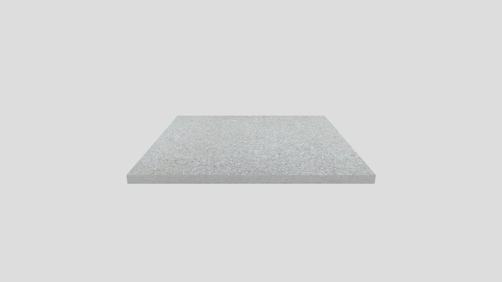 Плита "Габбро" коричневая 3D Model