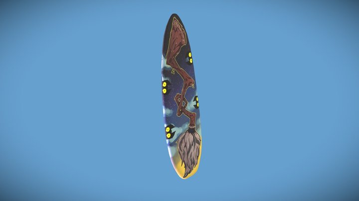 Sabbath Surfer 3D Model