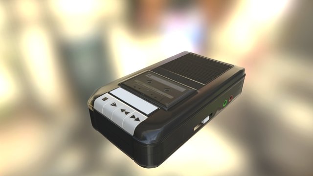 Voice Recorder 3D Model
