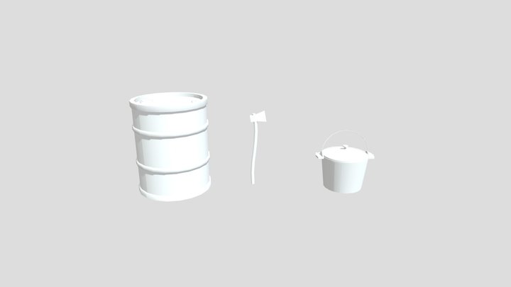 1XXXxx_Krisor_Damian_3SimpleProps_Sketchfab 3D Model