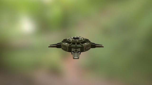 Land Mine 3D Model