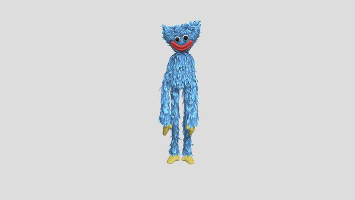 Huggy-wuggy-fur-test 3D Model