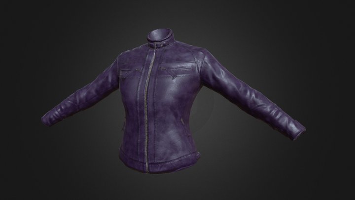 AGC Leather Jacket 3D Model
