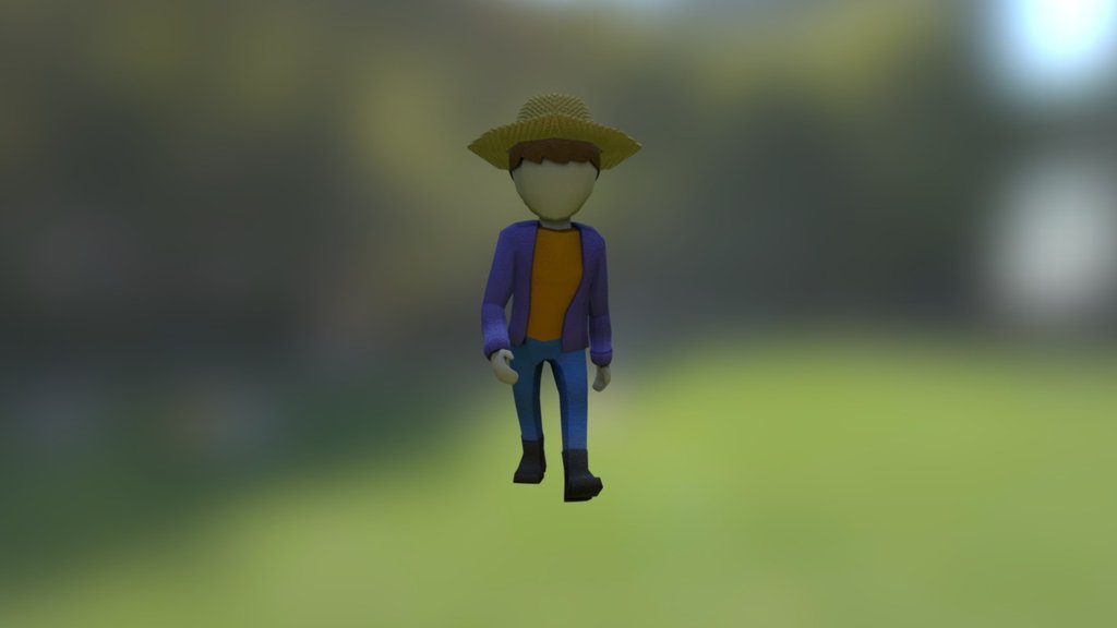 Farmer — Sketchfab embed 3D viewer