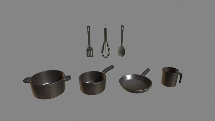 Kitchen accessories 009 | 3D model