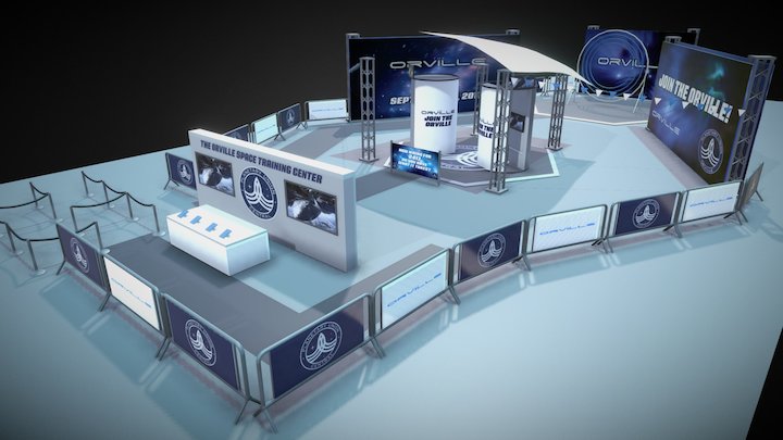 The Orville Booth Design for SDCC 3D Model