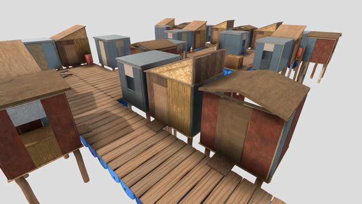 Terra Nova Environment 3D Model