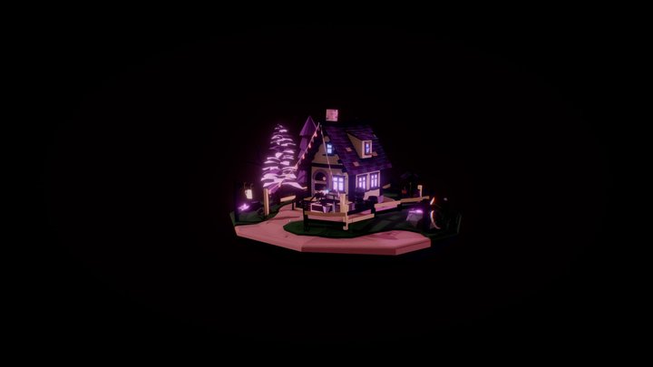 Wisteria Nights Tavern 3D Model