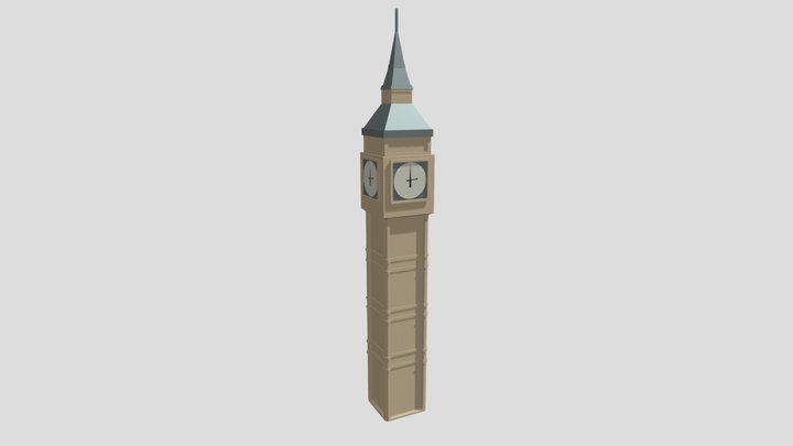 Big Ben 3D Model