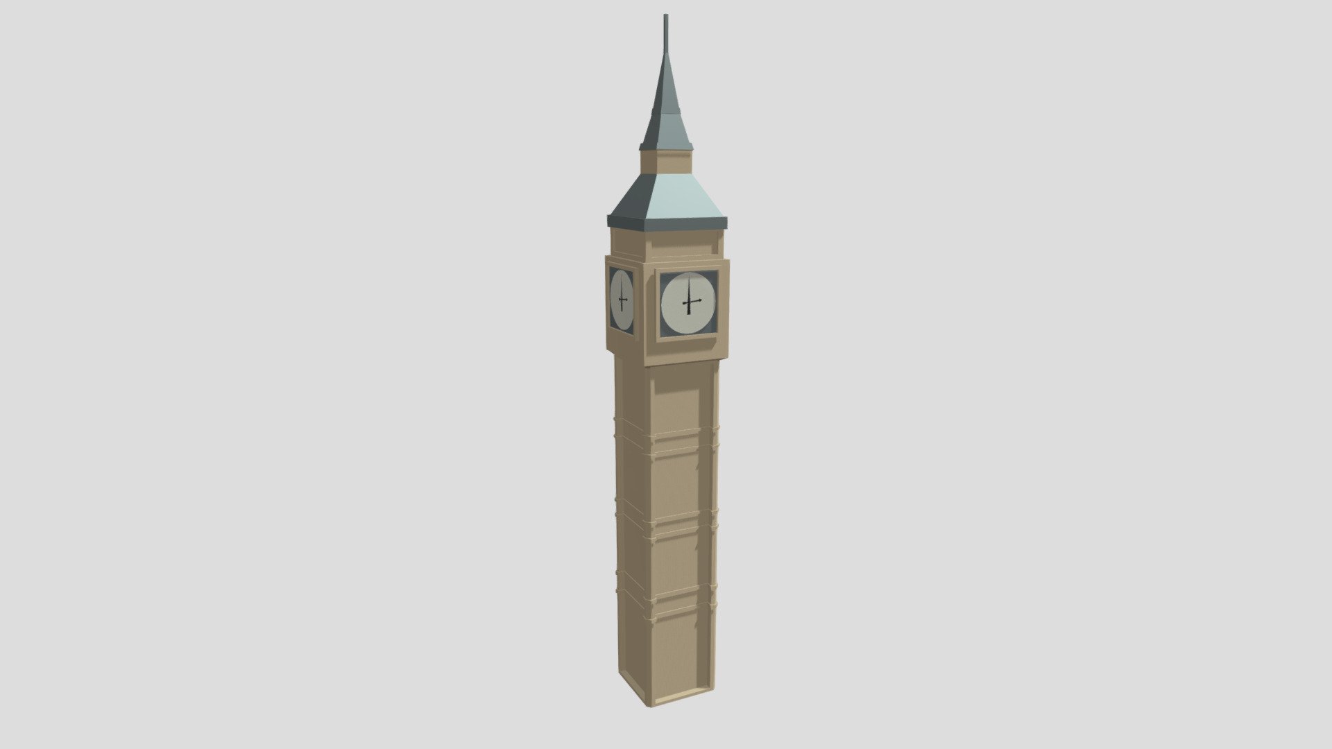 Big Ben — Sketchfab embed 3D viewer