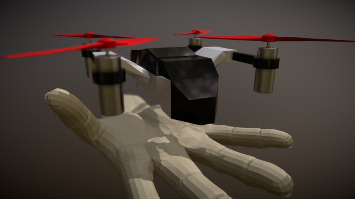 Mini Drone 3D Model