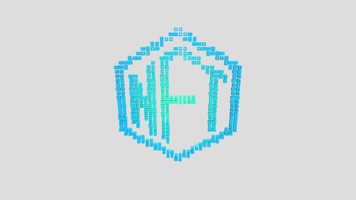 NFT Logo 3D Model