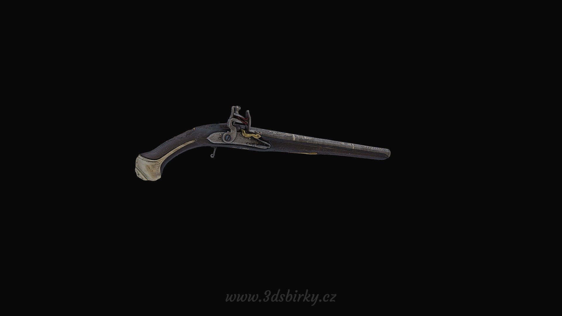 Pistole — Sketchfab embed 3D viewer