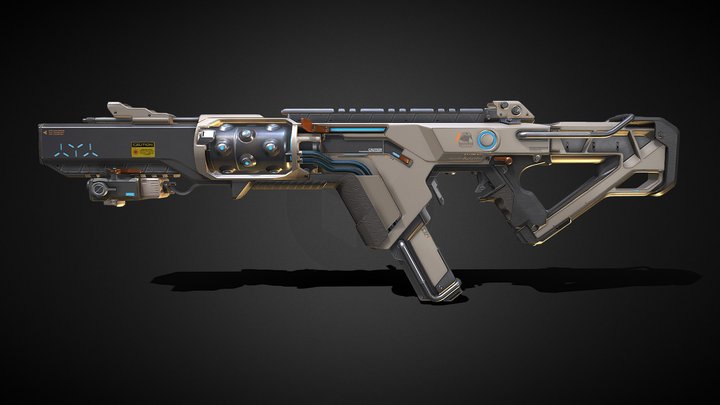 Apex Legends Carbine R301 (Breachswat Event) – Free 3D Model STL