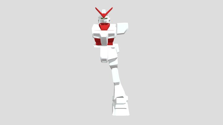 Gundam Alex INCOMPLETE 3D Model